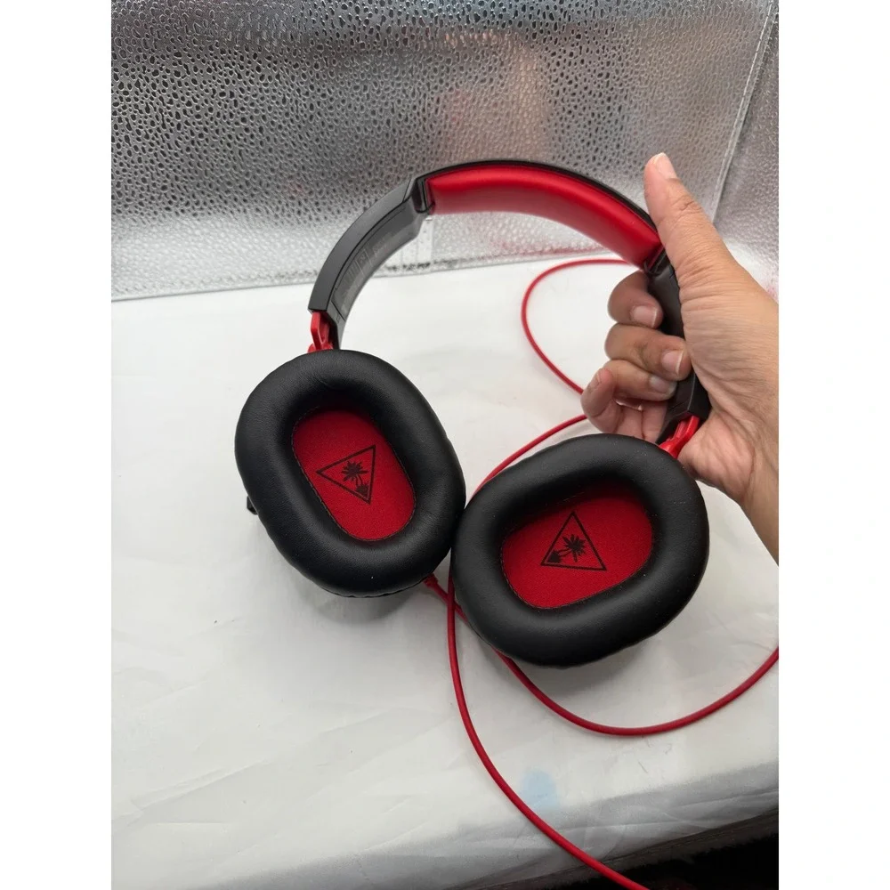 Turtle Beach Recon 50X Gaming Headset Black Red‎ Foldable Mic
